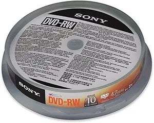 Sony FBA_558L034 DMW 4.7GB DVD-RW Discs