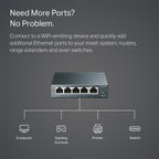 TP-Link TL-SG105 5-Port Gigabit Ethernet Network Switch