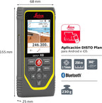 Leica 950909 Disto X6 Laser Distance Measuring Tool