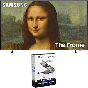Samsung E77SAMQN50LS03BA The Frame 50" 4K QLED TV Bundle