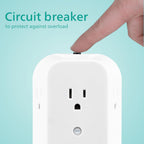 Philips SPS1460WA/37 6-Outlet Grounded Wall Tap Extender