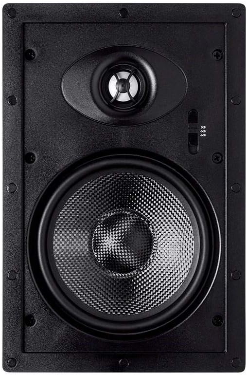 Monoprice 113618 Alpha Series 6.5in In-Wall Speakers