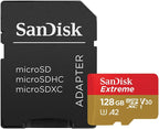 SanDisk SDSQXA1-128G-GN6MA 128GB Extreme microSDXC Memory Card