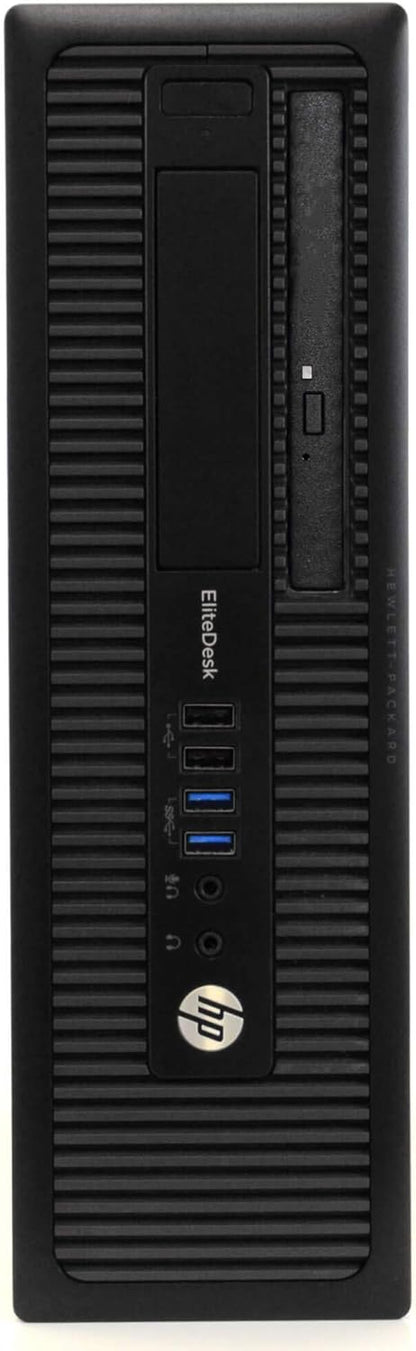 HP 800 G1 EliteDesk SFF i7-4770 16GB 2TB HDD Win10 Pro Renewed