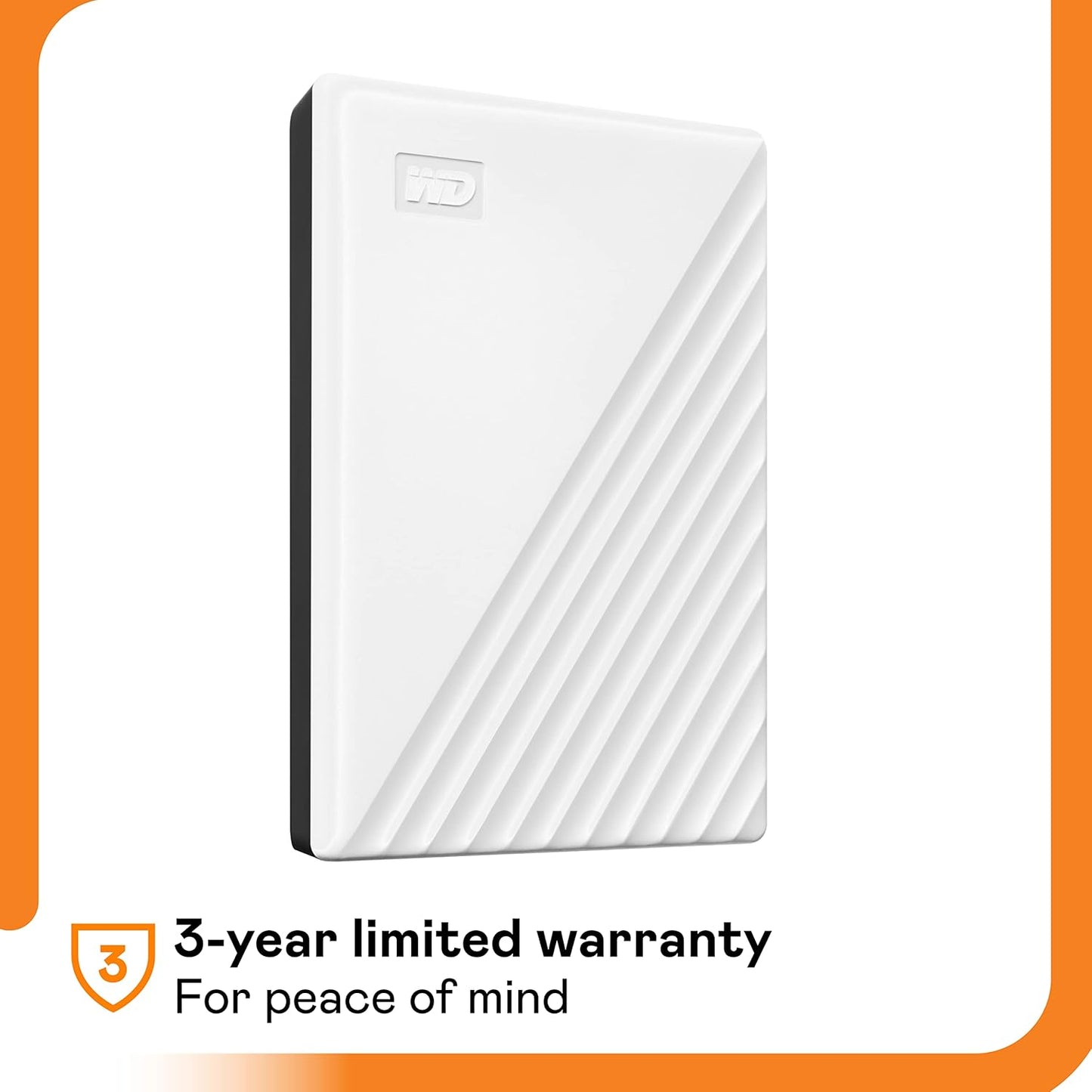 Western Digital WDBPKJ0050BWT-WESN 5TB My Passport White