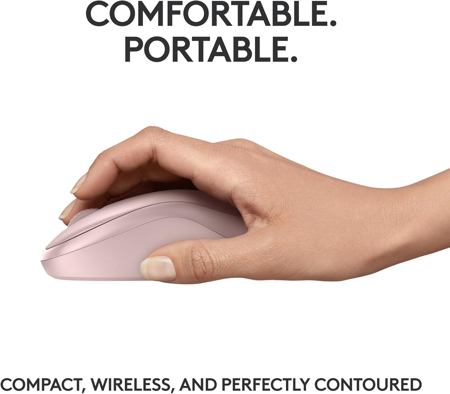 Logitech 910-007117 M240 Silent Bluetooth Mouse Rose