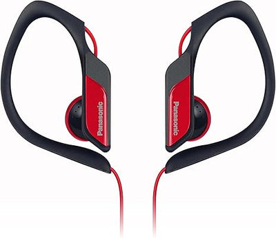 Panasonic RP-HS34-R Sport Clip Earbud Headphones