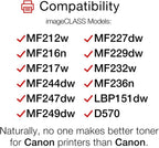 Canon 137 Genuine Black Toner Cartridge ImageCLASS MF2xx Series