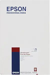 Epson S041896 UltraSmooth Fine Art Paper 13x19 25 Sheets