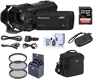 Panasonic HC-VX981K 4K Ultra HD Camcorder Bundle