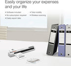 Epson B11B253205 RapidReceipt RR-70W Mobile Scanner
