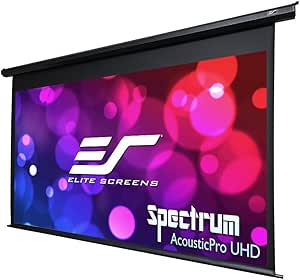 Elite Screens ELECTRIC115H-AUHD Spectrum AcousticPro UHD Motorized Projector Screen — main product image