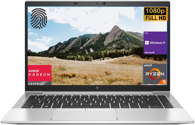 HP EliteBook 845 G8 Business Laptop, Ryzen 5, 16GB RAM, 512GB SSD — main product image