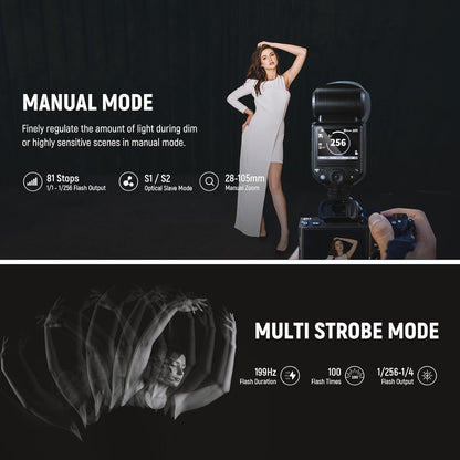 Neewer Z2-S TTL Round Head Flash Speedlite for Sony Cameras