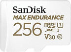 SanDisk MAX ENDURANCE 256GB MicroSD Card for Security Cams