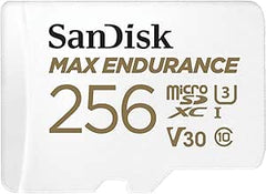 SanDisk MAX ENDURANCE 256GB MicroSD Card for Security Cams