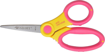 Westcott 14874 Kids 5-Inch Pointed Scissors 12-Pack