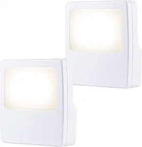 GE 11311 White Always-On LED Night Light 2 Pack — main product image