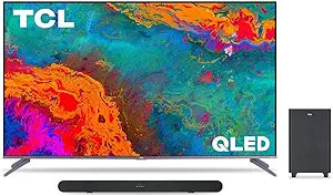 TCL 65" TV & Alto 6 Soundbar Subwoofer Combo
