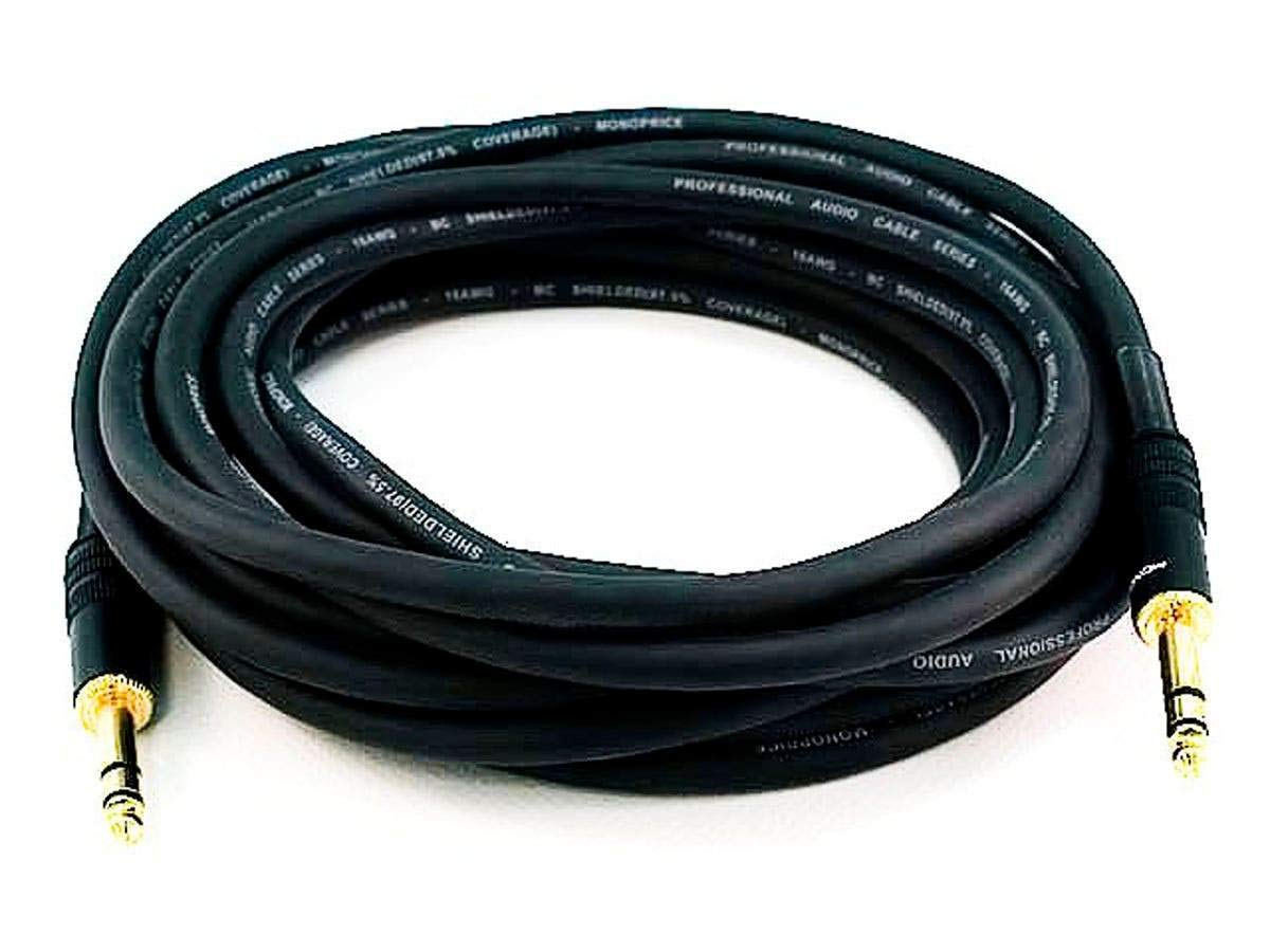 Monoprice 104791 1/4" TRS Male to Male Cable