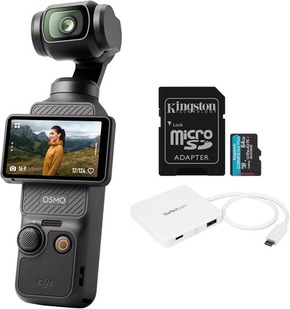 DJI Osmo Pocket 3 Handheld Camera Bundle