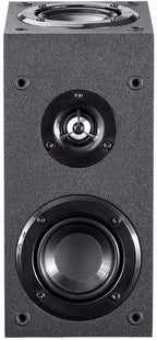 Monoprice 133833 Immersive Satellite Speakers Pair Black