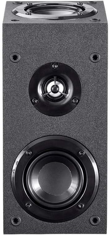 Monoprice 133833 Immersive Satellite Speakers Pair Black