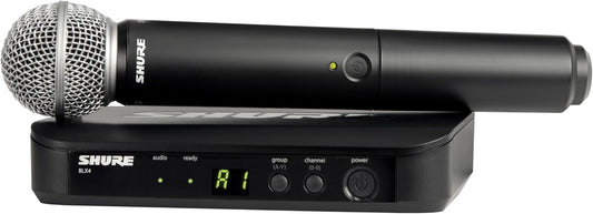Shure BLX24/SM58-H9 Wireless Vocal Microphone System