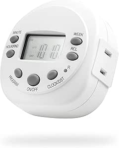 GE 15154 7-Day Programmable Digital Timer