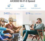 TP-Link AX3000 RE705X WiFi 6 Range Extender (Renewed)