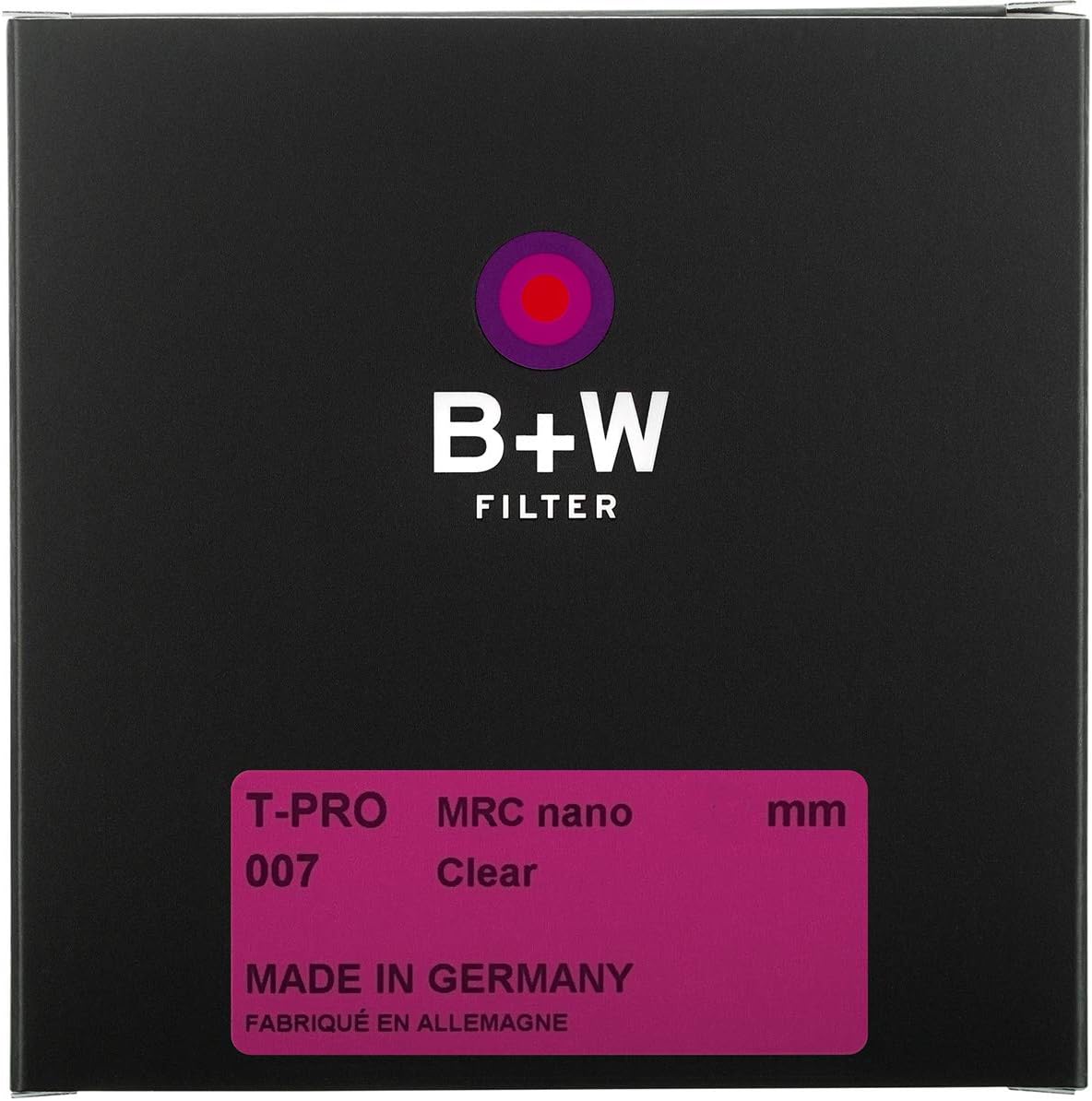 B+W Clear Protection Filter 46mm T-PRO 007M