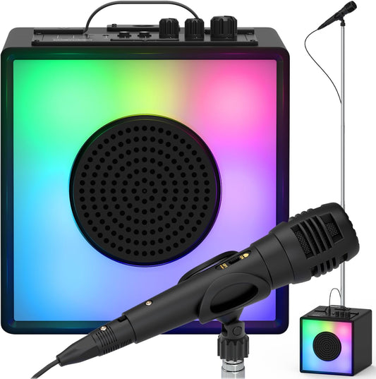 Magnavox MHT753 Portable Karaoke System w/Mic