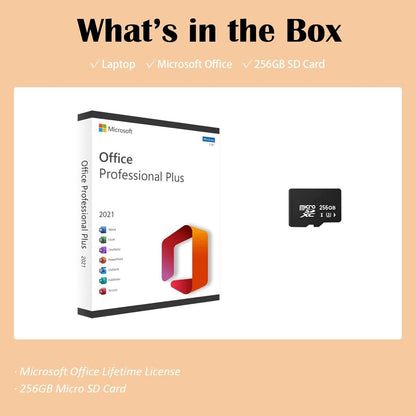 HP HP Laptop 14" Microsoft Office Lifetime License