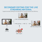 FEELWORLD CUT6 6-Inch 4K HDMI Recording Monitor Kit