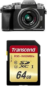 Panasonic LUMIX G7 4K Mirrorless Camera with 14-42mm Lens