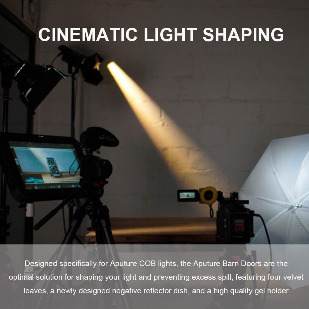 Aputure Barndoors Bowens Mount Lighting Modifier Kit