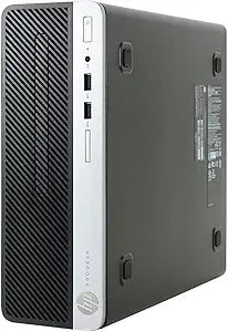 HP 400 G4 ProDesk Desktop: i5-6500, 16GB, 2TB, WiFi, Windows 10 Pro — main product image