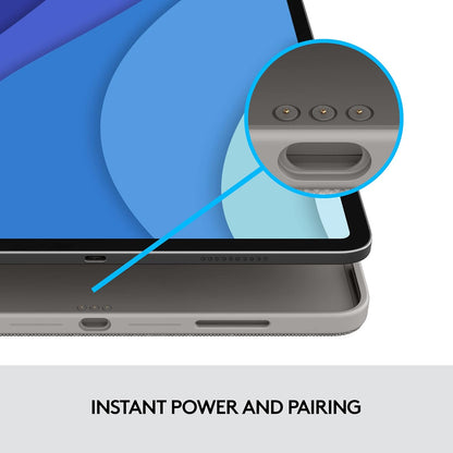 Logitech 920-010097 Combo Touch iPad Pro 12.9 Keyboard Case