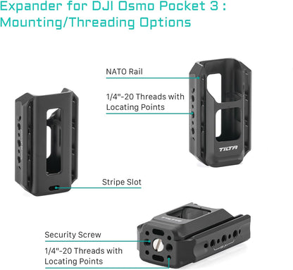 Tilta TA-T65-AME-B Osmo Pocket 3 Accessory Mounting Kit
