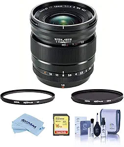Fujifilm XF 16mm f/1.4 R WR Lens Weather Resistant Bundle