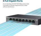 TP-Link LS108GP 8-Port Gigabit PoE+ Ethernet Switch
