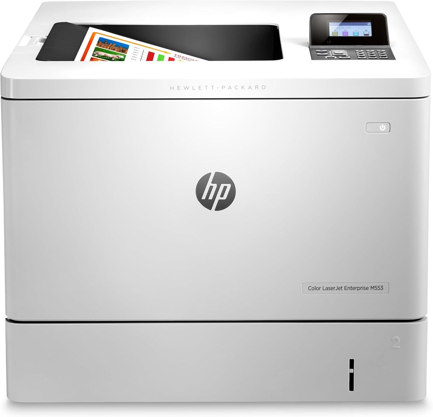 HP M553n LaserJet Enterprise Color Laser Printer