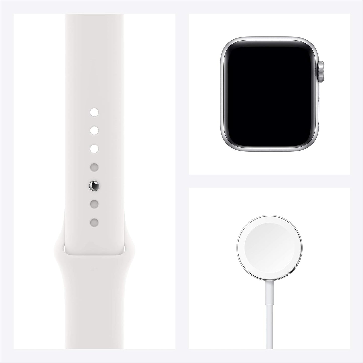 Apple A2351 Watch SE (GPS, 40mm) Silver (Renewed)