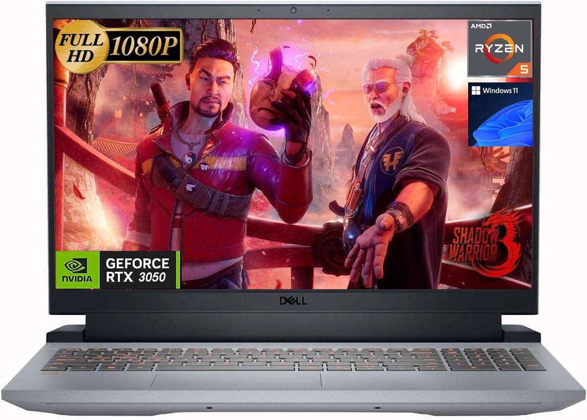 Dell G15 Gaming Laptop 15.6" RTX 3050