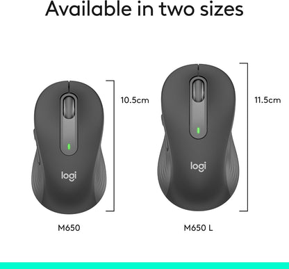 Logitech 910-006234 Signature M650L Left Wireless Mouse