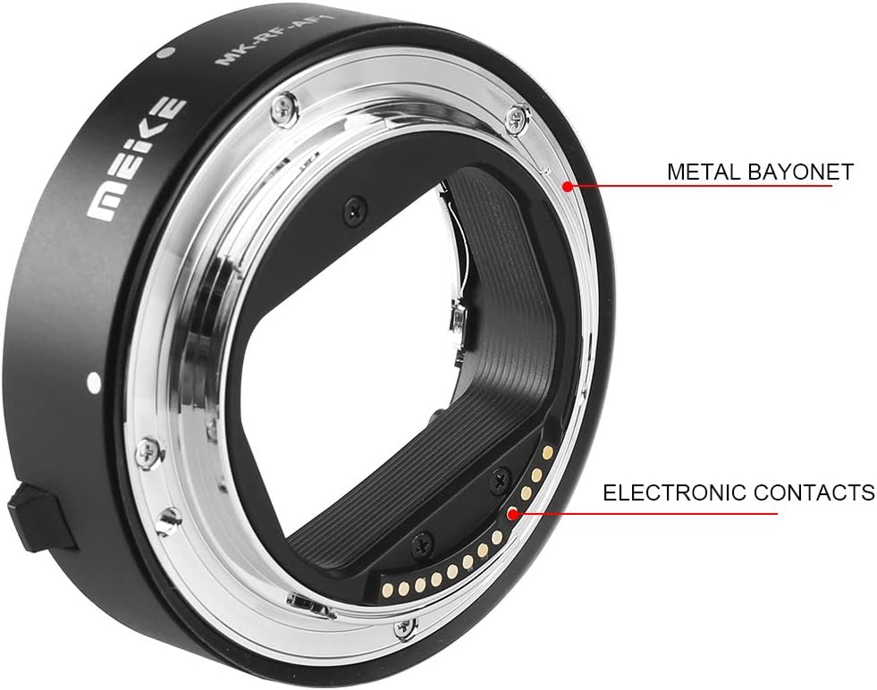Meike MK-RF-AF1 Metal Macro Extension Tube Adapter