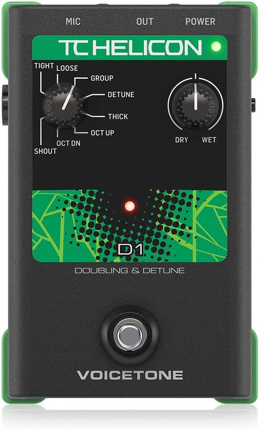 TC Electronic 996004005 VoiceTone D1 Vocal Doubling Pedal