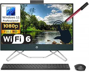 HP 24-cb 23.8" Touchscreen FHD All-in-One Desktop