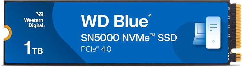 Western Digital WDS100T4B0E 1TB WD Blue SN5000 NVMe SSD — main product image