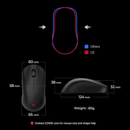 BenQ U2 Zowie Wireless Esports Gaming Mouse